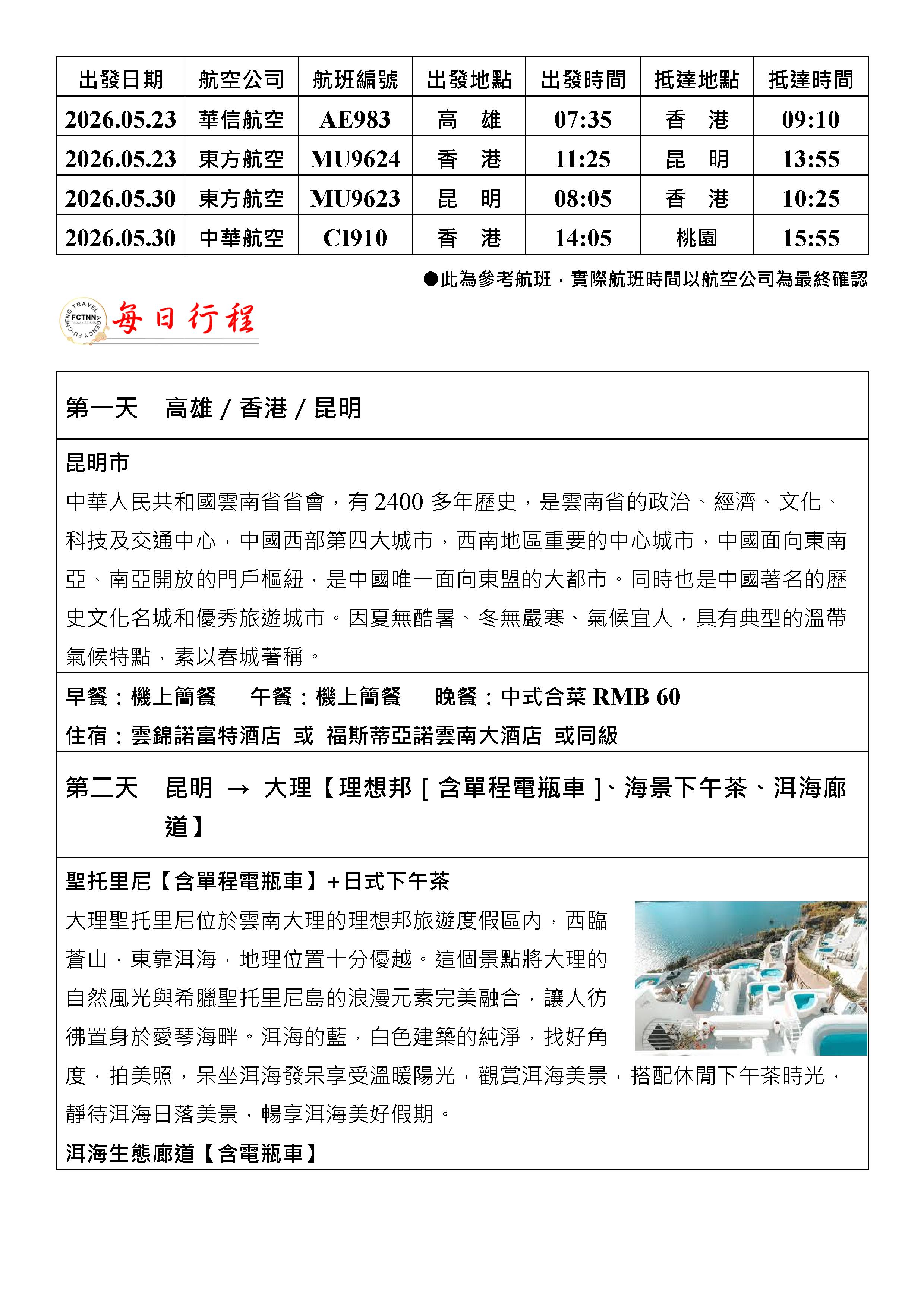 府城旅行社Rey的旅遊天地