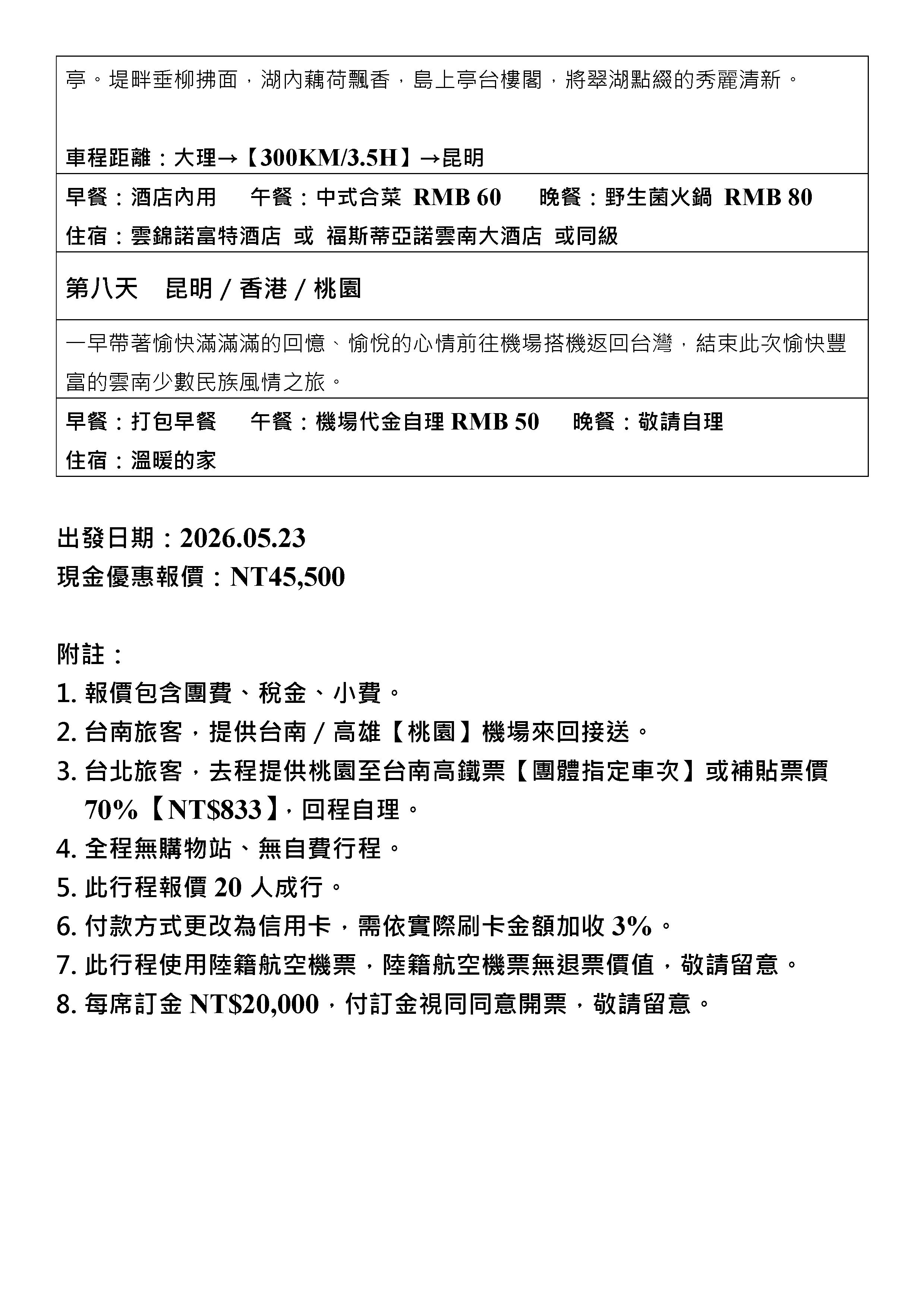 府城旅行社Rey的旅遊天地