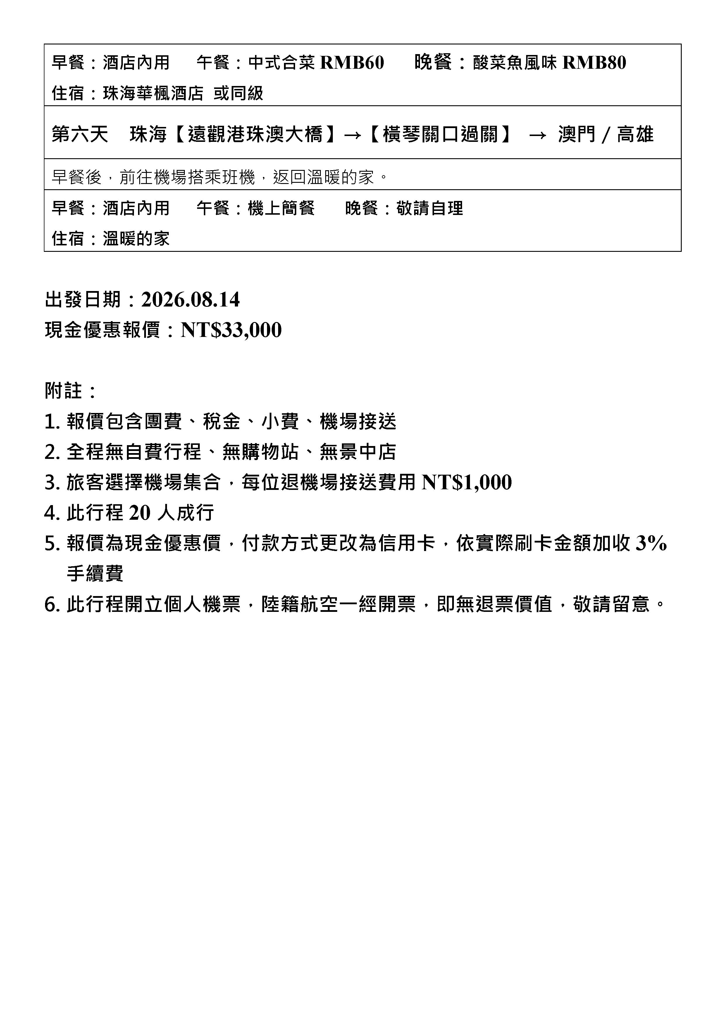 府城旅行社Rey的旅遊天地